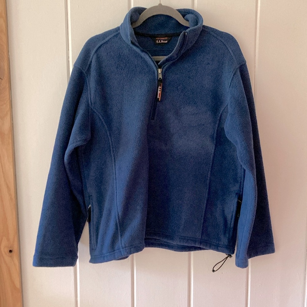 LL Bean Women’s Thick Fleece Jacket Medium-Regular